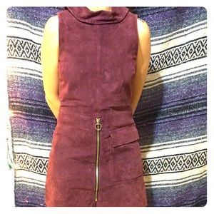 Forever 21 Special Collection Suede Dress